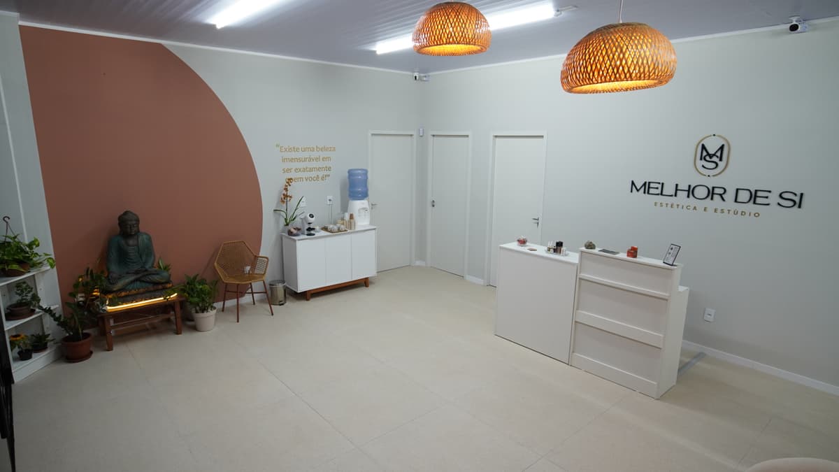 Ambiente da clínica Melhor de Si